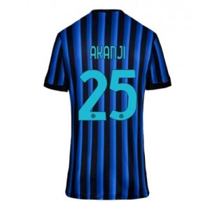 Inter Milan 2025/26 Hemmatröja Dam Manuel Akanji #25 Kortärmad Fotbollströja