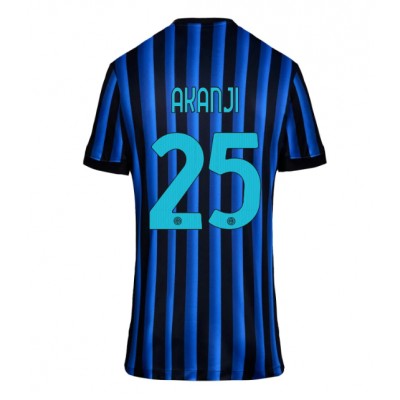 Inter Milan 2025/26 Hemmatröja Dam Manuel Akanji #25 Kortärmad Fotbollströja 1 Inter Milan 2025/26 Hemmatröja Dam Manuel Akanji #25 Kortärmad Fotbollströja