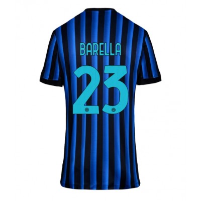 Inter Milan 2025/26 Hemmatröja Dam Nicolò Barella #23 Kortärmad Fotbollströja 1 Inter Milan 2025/26 Hemmatröja Dam Nicolò Barella #23 Kortärmad Fotbollströja