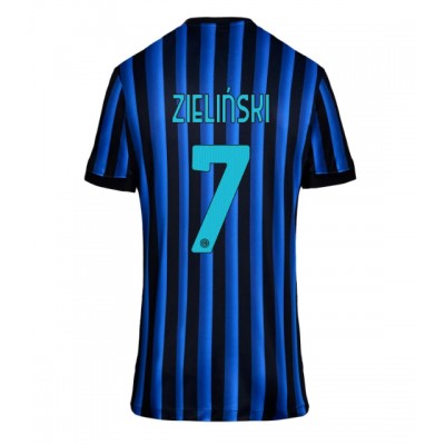 Inter Milan 2025/26 Hemmatröja Dam Piotr Zieliński #7 Kortärmad Fotbollströja