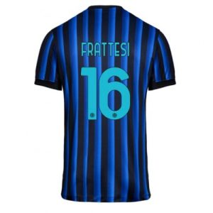 Inter Milan 2025/26 Hemmatröja Herr Davide Frattesi #16 Kortärmad Fotbollströja