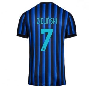 Inter Milan 2025/26 Hemmatröja Herr Piotr Zieliński #7 Kortärmad Fotbollströja