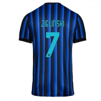 Inter Milan 2025/26 Hemmatröja Herr Piotr Zieliński #7 Kortärmad Fotbollströja