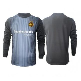 Inter Milan 2025-26 Målvaktströja Hemma Svart Långärmad