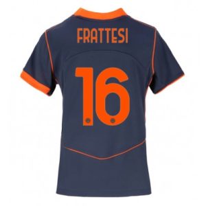 Inter Milan 2025/26 Tredjetröja Dam Davide Frattesi #16 Kortärmad Fotbollströja