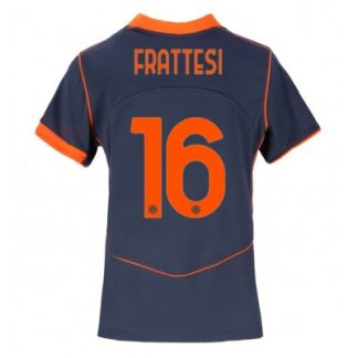 Inter Milan 2025/26 Tredjetröja Dam Davide Frattesi #16 Kortärmad Fotbollströja