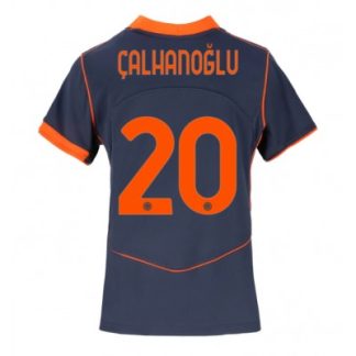 Inter Milan 2025/26 Tredjetröja Dam Hakan Çalhanoğlu #20 Kortärmad Fotbollströja