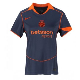 Inter Milan 2025/26 Tredjetröja Dam Kortärmad Fotbollströja