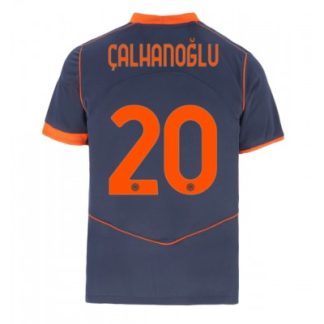 Inter Milan 2025/26 Tredjetröja Herr Hakan Çalhanoğlu #20 Kortärmad Fotbollströja