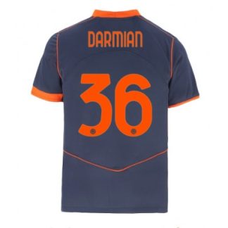 Inter Milan 2025/26 Tredjetröja Herr Matteo Darmian #36 Kortärmad Fotbollströja