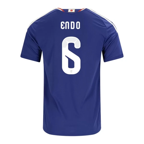 Japan Hemmatröja VM 2026 Herr Wataru Endo #6 Kortärmad Fotbollströja 1 Japan Hemmatröja VM 2026 Herr Wataru Endo #6 Kortärmad Fotbollströja