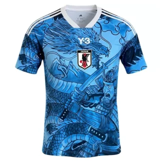 Japan x Samurai Y-3 Fotbollströja Herr 2025-26 Special Edition Kortärmad