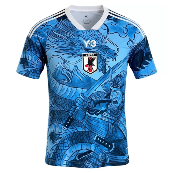 Japan x Samurai Y-3 Fotbollströja Herr 2025-26 Special Edition Kortärmad
