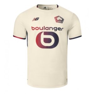 LOSC Lille Bortatröja 2025–26 Herr Kortärmad Fotbollströja