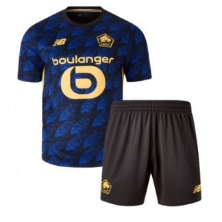LOSC Lille Tredjetröja 2025–26 Barn Set – Kortärmad Fotbollströja med Shorts