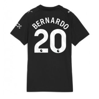 Manchester City Bortatröja 2025/26 Dam Bernardo Silva #20 Kortärmad