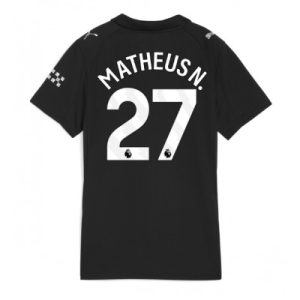 Manchester City Bortatröja 2025/26 Dam Matheus Nunes #27 Kortärmad