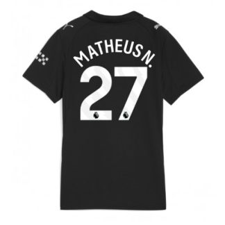 Manchester City Bortatröja 2025/26 Dam Matheus Nunes #27 Kortärmad