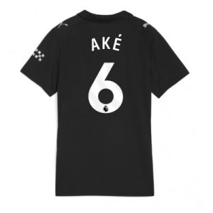 Manchester City Bortatröja 2025/26 Dam Nathan Aké #6 Kortärmad