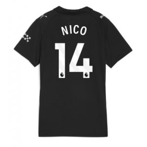 Manchester City Bortatröja 2025/26 Dam Nico González #14 Kortärmad
