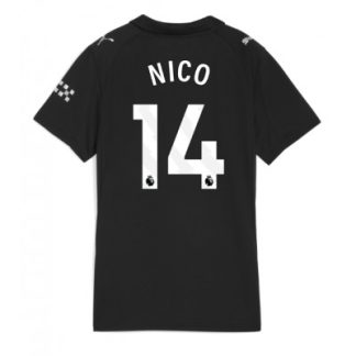 Manchester City Bortatröja 2025/26 Dam Nico González #14 Kortärmad