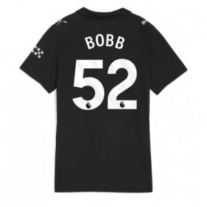 Manchester City Bortatröja 2025/26 Dam Oscar Bobb #52 Kortärmad