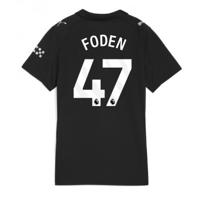 Manchester City Bortatröja 2025/26 Dam Phil Foden #47 Kortärmad