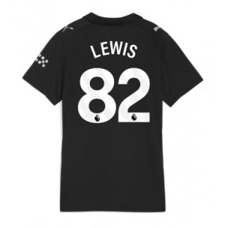 Manchester City Bortatröja 2025/26 Dam Rico Lewis #82 Kortärmad