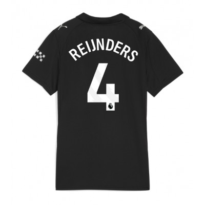 Manchester City Bortatröja 2025/26 Dam Tijjani Reijnders #4 Kortärmad 1 Manchester City Bortatröja 2025/26 Dam Tijjani Reijnders #4 Kortärmad