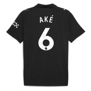 Manchester City Bortatröja 2025/26 Herr Nathan Aké #6 Kortärmad