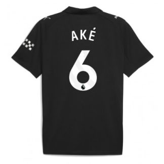 Manchester City Bortatröja 2025/26 Herr Nathan Aké #6 Kortärmad