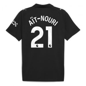 Manchester City Bortatröja 2025/26 Herr Rayan Aït-Nouri #21 Kortärmad