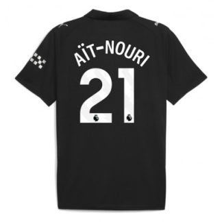 Manchester City Bortatröja 2025/26 Herr Rayan Aït-Nouri #21 Kortärmad