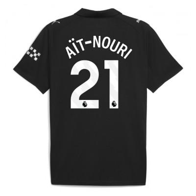 Manchester City Bortatröja 2025/26 Herr Rayan Aït-Nouri #21 Kortärmad