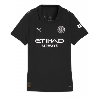 Manchester City Dam Bortatröja 2025/26 Kortärmad Fotbollströja