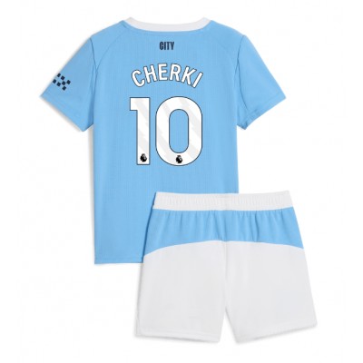Manchester City Hemmaställ 2025/26 Barn Rayan Cherki #10 Kortärmad Fotbollströja + Shorts 1 Manchester City Hemmaställ 2025/26 Barn Rayan Cherki #10 Kortärmad Fotbollströja + Shorts