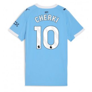 Manchester City Hemmatröja 2025/26 Dam Rayan Cherki #10 Kortärmad