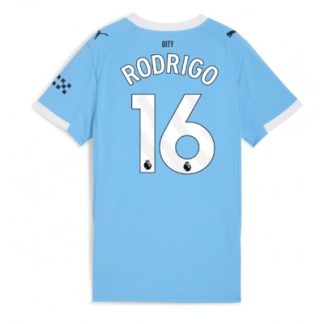 Manchester City Hemmatröja 2025/26 Dam Rodrigo #16 Kortärmad