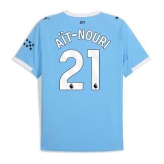 Manchester City Hemmatröja 2025/26 Herr Rayan Aït-Nouri #21 Kortärmad