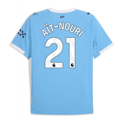 Manchester City Hemmatröja 2025/26 Herr Rayan Aït-Nouri #21 Kortärmad