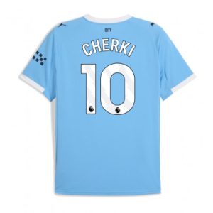 Manchester City Hemmatröja 2025/26 Herr Rayan Cherki #10 Kortärmad