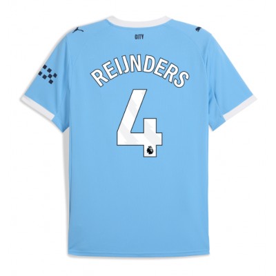 Manchester City Hemmatröja 2025/26 Herr Tijjani Reijnders #4 Kortärmad 1 Manchester City Hemmatröja 2025/26 Herr Tijjani Reijnders #4 Kortärmad