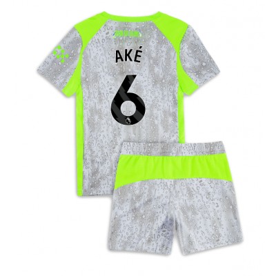 Manchester City Tredjeställ 2025/26 Barn Nathan Aké #6 Kortärmad Fotbollströja + Shorts 1 Manchester City Tredjeställ 2025/26 Barn Nathan Aké #6 Kortärmad Fotbollströja + Shorts