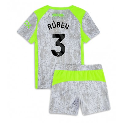 Manchester City Tredjeställ 2025/26 Barn Rúben Dias #3 Kortärmad Fotbollströja + Shorts Manchester City Tredjeställ 2025/26 Barn Rúben Dias #3 Kortärmad Fotbollströja + Shorts