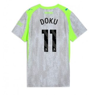 Manchester City Tredjetröja 2025/26 Dam Jérémy Doku #11 Kortärmad