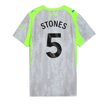 Manchester City Tredjetröja 2025/26 Dam John Stones #5 Kortärmad