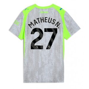 Manchester City Tredjetröja 2025/26 Dam Matheus Nunes #27 Kortärmad