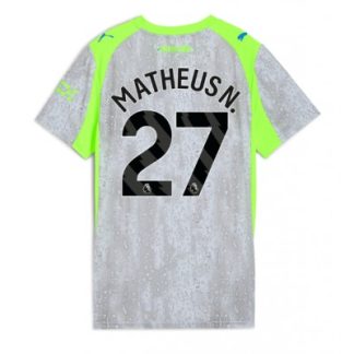 Manchester City Tredjetröja 2025/26 Dam Matheus Nunes #27 Kortärmad