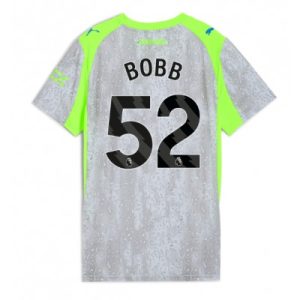 Manchester City Tredjetröja 2025/26 Dam Oscar Bobb #52 Kortärmad