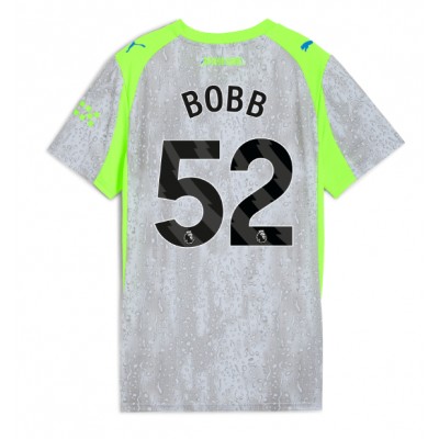 Manchester City Tredjetröja 2025/26 Dam Oscar Bobb #52 Kortärmad
